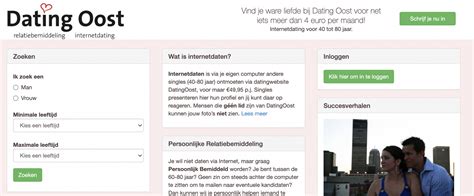 dating oost|datingoost nederland.